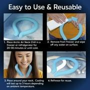Arctic Air® Neck Chill Gel Neck Wrap for Cooling, Portable Hands-Free Comfort, Reusable