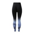 thumbnail image 5 of Ramiter Fleece Lined Leggings Women Women's High Waisted Reflective Yoga Pants with Pockets Athletic Leggings S,Purple, 5 of 5