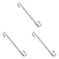 thumbnail image 1 of DQrwqpou Colgador Corona para Puerta Gancho para Corona Navideña para Puerta Entrada (plata 38cm), 1 of 2