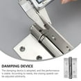 thumbnail image 3 of GOOHOCHY 2Pcs Spring Hinge in Silver for Heavy Duty Use in Entrances 12.5X7.8CM, 3 of 8