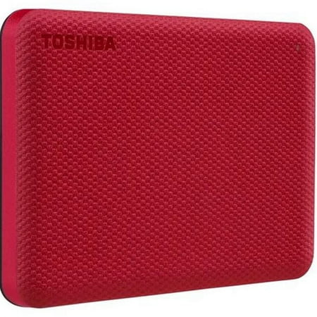 UPC: 0723844000752 | Toshiba Canvio Advance Portable Hard Drive 4TB Red