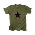thumbnail image 2 of Rothco Olive Drab China Star T-Shirt - 60303 - Medium, 2 of 2