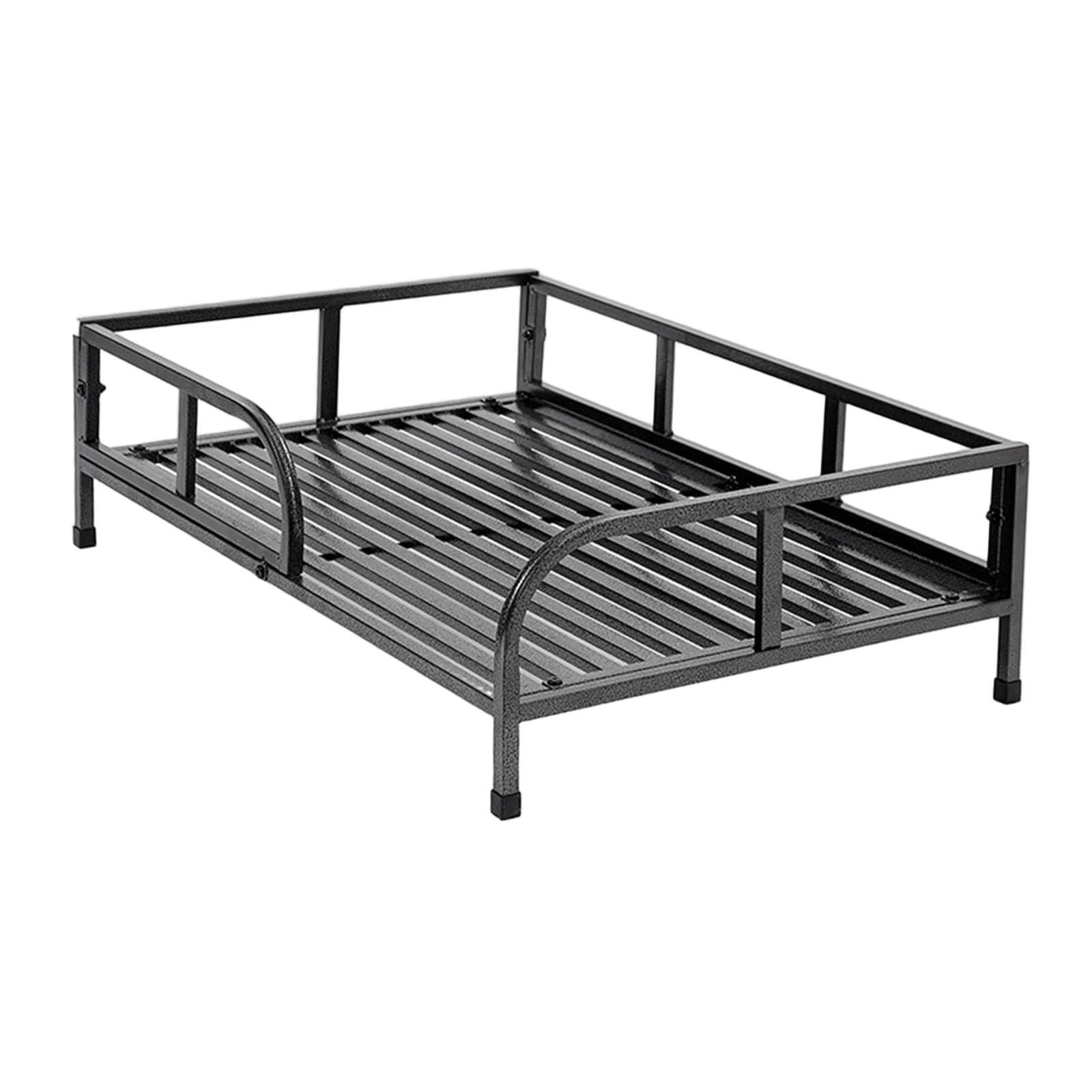 YWMJZEU Dog Bed with Rails Elevated Bed Outdoor Indoor Sleeping Cot Medium Dogs Washable