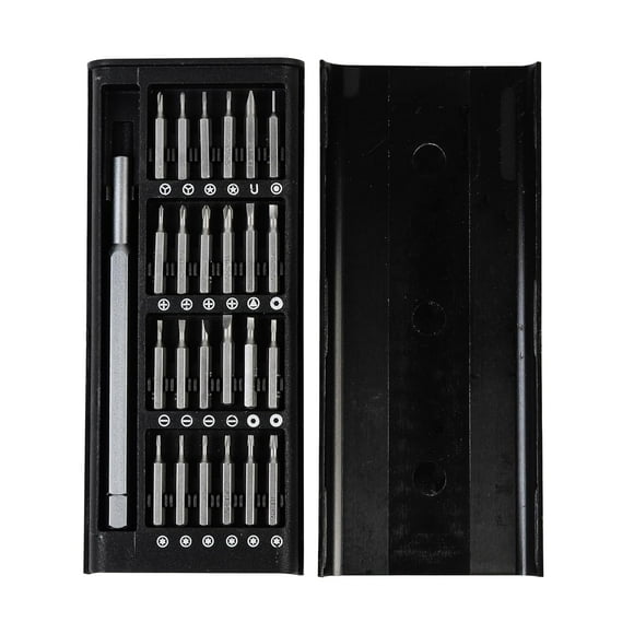 24 In 1 Household Screwdriver Kit | Computer Repair Screwdriver Watch Repair Screwdriver Set | Alloy Steel Screwdriver Head | Repairing Watches, Smartphones, Glasses & More | Easy Use