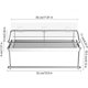 thumbnail image 3 of Toallero de papel con estante, estante de almacenamiento para cocina y baño sin taladrar, estante de almacenamiento de acero inoxidable oso de fresa Electrónica, 3 of 5