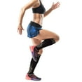 thumbnail image 4 of Extreme Fit Compression Knee-High Socks (Women's or Men's) for Sports & Recovery, Black (3-Pack), 4 of 6