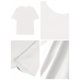 thumbnail image 3 of Adorable Cat Print Girls' T-Shirt - Soft & Comfy 95% Cotton Crew Neck Tee with Short Sleeves, Casual Summer Top for Youngsters, Pink with Gray Cat Design, Youngsters Summer Clothing | Cute Cat Design, 3 of 7