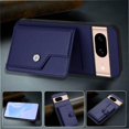 thumbnail image 3 of FOXDOCK Case for Google PIXEL 8A RFID-Blocking Card Holder - Stylish Button Closure Design, 3 of 4