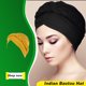 thumbnail image 3 of Moda sólida turbante cómoda única capa transpirable cabeza bufanda envoltura pelo gorras sombreros para mujer para mujer amarillo Advancent AP008796-03B, 3 of 6