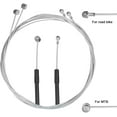 thumbnail image 5 of Bike Brake Cable Housing Kit Includes 1 Set Bicycle Brake Line, 2 Pieces V Bike Brake Noodle Cable Guide Pipe and 2 Pcs, 5 of 5