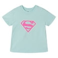 thumbnail image 2 of DC Comics Justice League Supergirl T-Shirt and Flare Leggings Outfit Set Toddler to Big Kid, 2 of 4