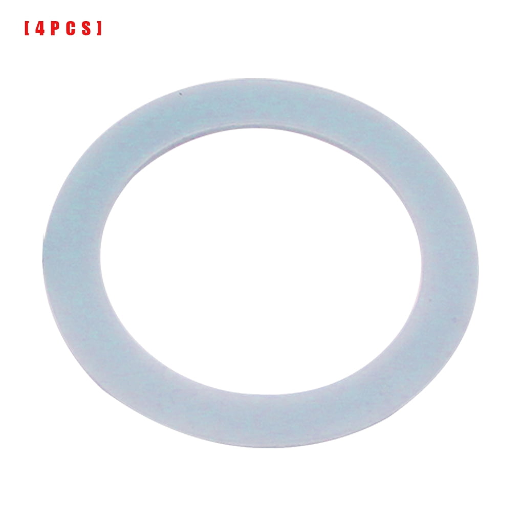 teng hong hui 4pcs Blender O-Gasket Replaceable Sealing Ring Rubber Elastic Gasket Elastic blender O-gasket Replaceable Replacement for Osterizer Transparent 