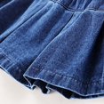 thumbnail image 4 of Toddler Girls Skirts Spring Summer Minimalist Denim Short Skirt Children Girls Everyday Play Comfortable Elastic Skirts，18 -24 Months, 4 of 7
