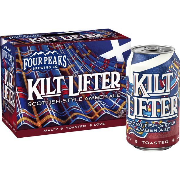 Four Peaks Kilt Lifter ScottishStyle Amber Ale, 12 Pack 12 fl. oz
