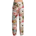 thumbnail image 5 of Mens Pajama Pants Comfy Lounge Pant Sleepwear Pants Pjs Bottoms Jogger Trousers with Pockets and Button Fly, 5 of 8