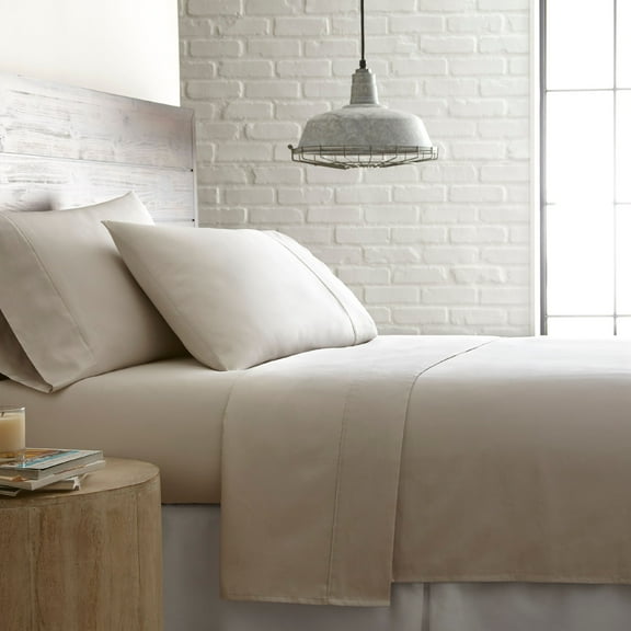 Shabby Chic Floral Printed & Solid 300 Thread Count 100-percent Cotton Sateen Sheet Set by Southshore Fine Linens