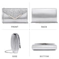 thumbnail image 3 of Bolso de noche Dasein para mujer, formal, con correa para el hombro, 3 of 6