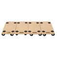 thumbnail image 2 of Furniture Dolly 4 Pack - Heavy Duty Wood Movers with Wheels - 500 Lbs Capacity - Piano, Couch, Appliance Moving - 22.8 x 11.2 Platform, 2 of 9