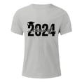 thumbnail image 2 of toraway Vêtements d'Été pour Hommes T-Shirts Graphiques Vintage T-Shirt d'Été pour Hommes Campus Manches Courtes Col Rond Manches Courtes T-Shirt de Remise des Diplômes 2024 TTTG, 2 of 3