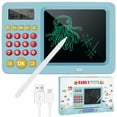 thumbnail image 3 of Math Games Toy with LCD Writing Tablet 2 in 1 Early Learning Math Arithmetic Exercise Toy USB Charging Addition Subtraction Multiplication and Division Oral Learning Toy Montessori Toy, 3 of 6