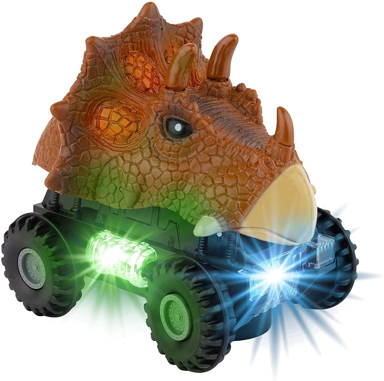 Toy To Enjoy Dinosaur Car with LED Lights &amp; Sound Animal