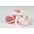 thumbnail image 4 of allshope Girls Ballet Shoes, Little Kids Gymnastics Flats with Ribbon, Split Suede Sole Dance Shoes, 4 of 4