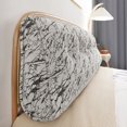 thumbnail image 4 of KER Bed Pillow For Sitting Up In Bed Triangle Cushion Support For Back And Head Soft Ergonomic Reading Pillow With Striped Design(4 Styles With Stripes), 4 of 4