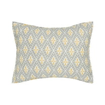 20" x 26" Liam Ochre Cotton Standard Sham - Machine Washable