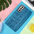 thumbnail image 4 of Funda Cartera FOXDOCK para Samsung Galaxy S22 , Flip PU con Relieve de Gatos y Perros, Tarjetero y Soporte, 4 of 6