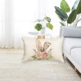thumbnail image 6 of Zhourta Easter Pillow Covers Spring Easter Throw Pillow Covers Easter Bunny Eggs Cushion Covers Pillow Cases for Home Outdoor Sofa Couch Decoration 12x17Inch, 6 of 8