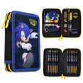 thumbnail image 1 of Estuche para lápices Sonic The Hedgehog con papelería para niños, 1 of 7
