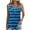 Blue1, variant on HAiming Womens Tank Top Casual Tie-Dyed V Neck Sleeveless Pleated Loose Trendy Tunic Summer Outfits