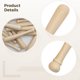 thumbnail image 4 of Mini palitos de béisbol para manualidades, accesorios de madera maciza para bricolaje, juego de 60 piezas, ideal para manualidades y proyectos de decoración del hogar, 4 of 6