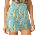 thumbnail image 4 of Bananaaaa! - Cockatiel Banana Pattern Summer Women'Sshorts Skirt 2 In 1 Fitness Yoga Skirt Tennis Skirts Cockatiel Cockatiels, 4 of 7