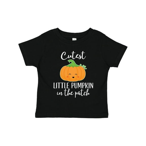 Inktastic Halloween Cutest Little Pumpkin in the Patch Boys or Girls Toddler T-Shirt