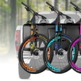 thumbnail image 2 of Portabicicletas KMA Tailgate Pad para Auto y Camioneta – Soporte Crash Pad 110 cm para 4 Bicicletas – Negro, 2 of 8