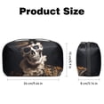 thumbnail image 5 of Skull Hard Drive and Cord Storage Organizer PC Case, Waterproof Oxford Cloth Electronic Organizer Travel Case, Outdoor Small Storage Box, 5.9x9.44x3.14 in., 5 of 6