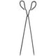 thumbnail image 1 of GOOHOCHY Pinzas para carbón de barbacoa, pinzas metálicas para chimenea, pinzas para leña, pinzas para carbón de barbacoa, herramienta para recoger carbón vegetal para cocinar a la parrilla., 1 of 8
