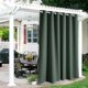 thumbnail image 1 of Cortinas para Exterior RYB HOME Impermeables Blackout Verde Oscuro 84x84 cm, 1 of 8