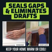 Alien Seal Draft Seal Window Door Seal Strip Transparent Windproof Sealing Tape Self Adhesive Draft Seal Tape 1 Roll