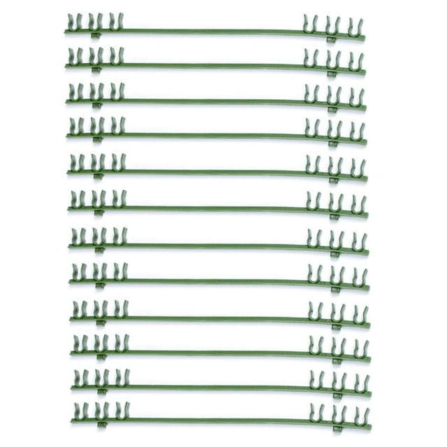 Support de Jardin Générique 12 Pcs Pilier en Tuyau d'Acier Support de Cage pour Tomate
