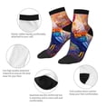 thumbnail image 6 of Bingfone Rooster Oil Painting Design Patterned Men'S Women'S Casual Cotton Socks, 6 of 9