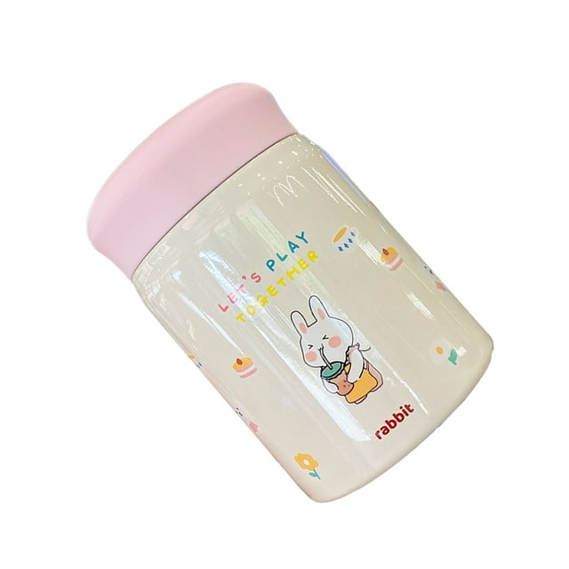 Pot Alimentaire sous Vide, Pot Alimentaire sous Vide Isolé en Acier Inoxydable 320 ml, Tasse Isolée à Débit Haute Intensité
