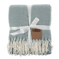 thumbnail image 2 of Fennco Styles Cozy Chunky Herringbone Throw Blanket - 50" W x 60" L, 2 of 3