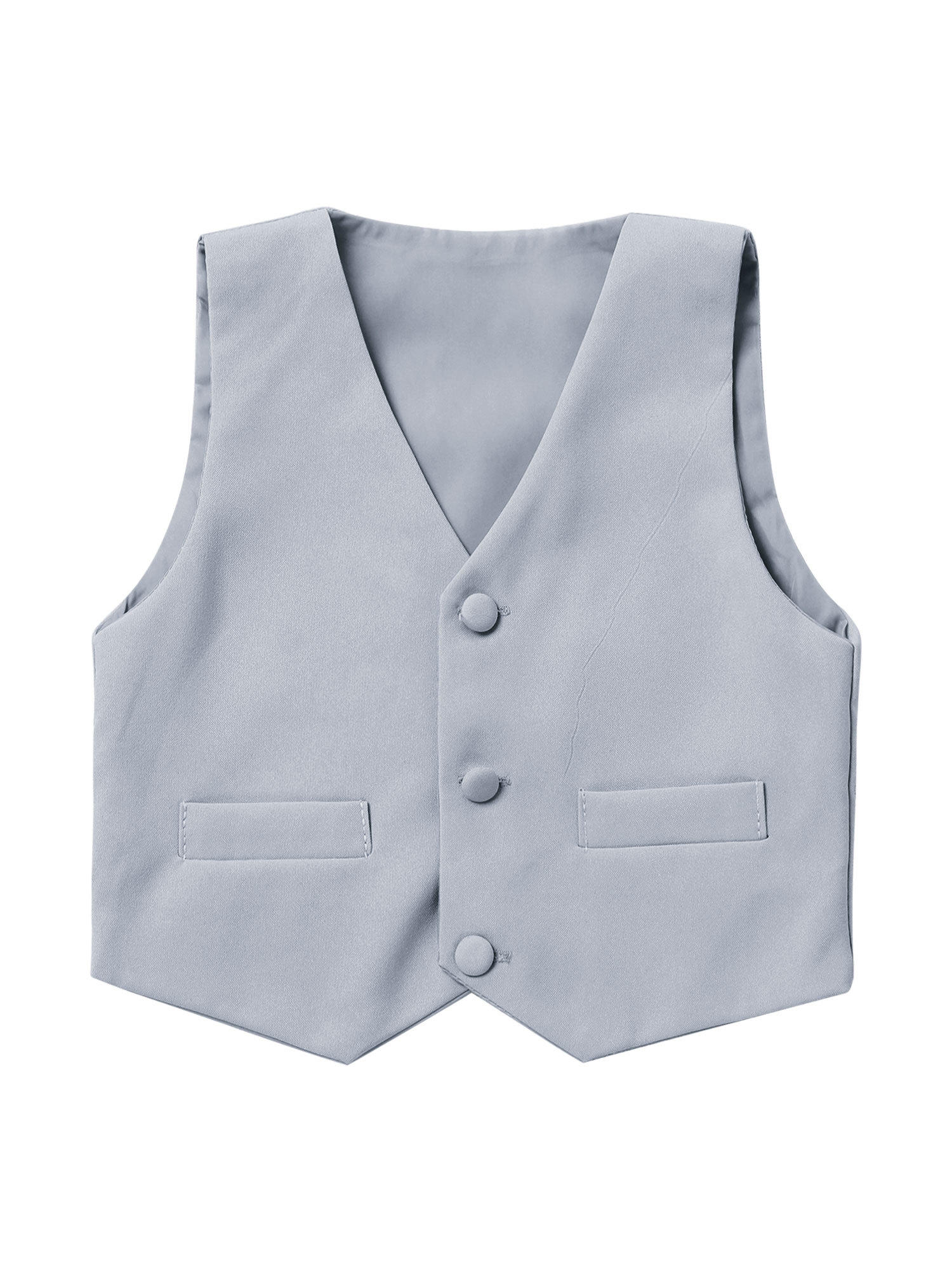 Gilet Garçon Cérémonie - Veste Sans Manches Pailletée Brillante - Pour Mariage, Soirée Ou événement Chic 2 à 14 Ans