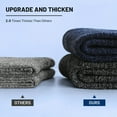 thumbnail image 2 of SUGARMOM 5 Pairs Cotton Socks for Men  Thick Winter  Hiking Socks  Warm Breathable Crew Mens Socks (onesize for all), 2 of 6