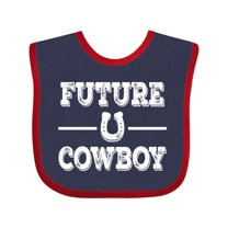 Inktastic Future Cowboy Boys Rodeo Boys Baby Bib