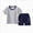 E23-Dark Blue, variant on Toddler Boy Summer Clothes Outfits 2 Pcs Kids Cotton Short Sleeve Shirt Shorts Set 6-12 Months 12-24 Months 2t 3t 4t 5t 6t 7t Children(Navy,3-4 Years)