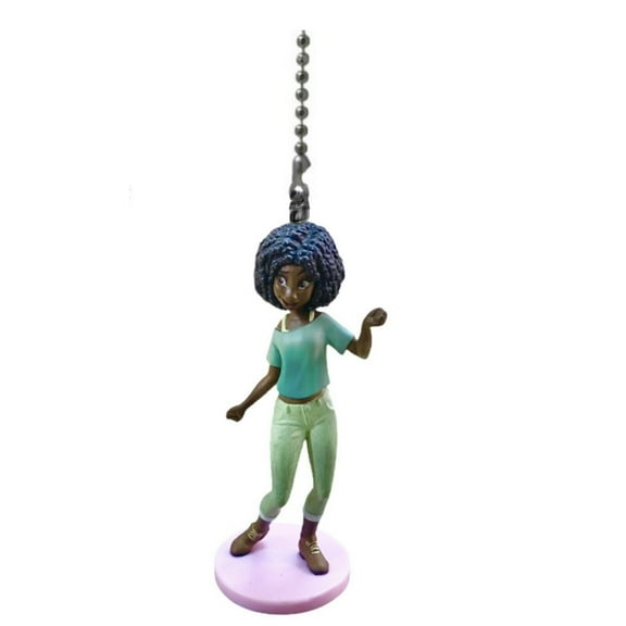 Vanellope Princess Tiana Sports Fan Lamp Light Pull Chain Figurine Pvc Figure 3”