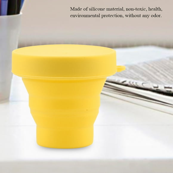 Silicone Telescopic Cup Collapsible Folding Cup Travel Camping Cup Drinking Collapsible Cup Camping Outdoor Cup Silicone Telescopic Drinking Collapsible Folding Cup Travel
